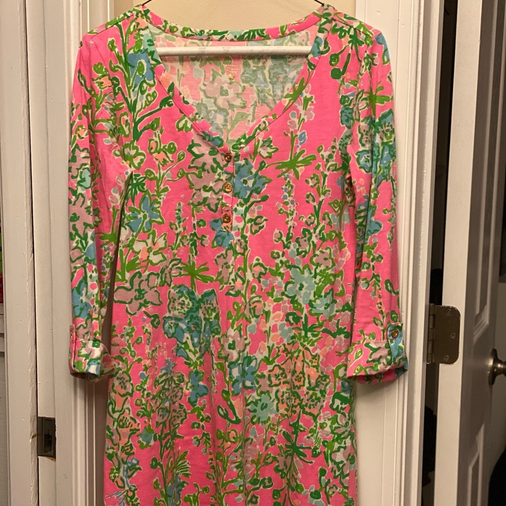 Lilly Pulitzer Pink Southern Charm Palmetto Dress
